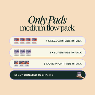 Only Pads- Medium Flow Pack