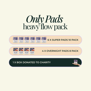 Only Pads- Heavy Flow Pack